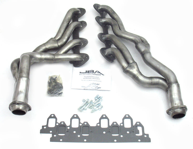 JBA 67-70 Ford Mustang 390-428 FE 1-3/4in-2-1/2in Primary Raw 409 Tri Y Header 6655S