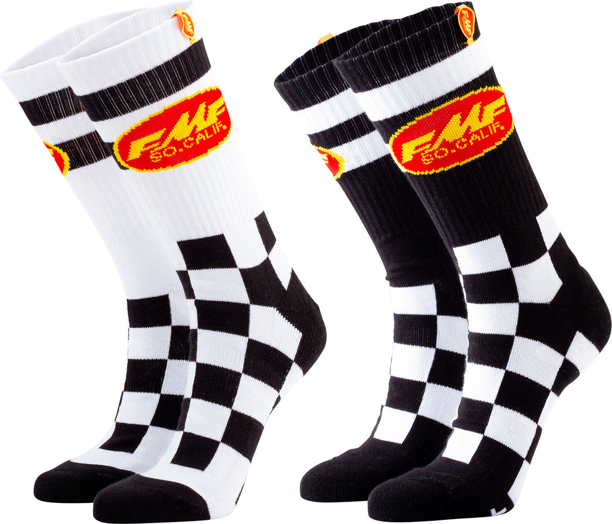 FMF APPAREL Checker Socks 2pk Assorted HO20194902