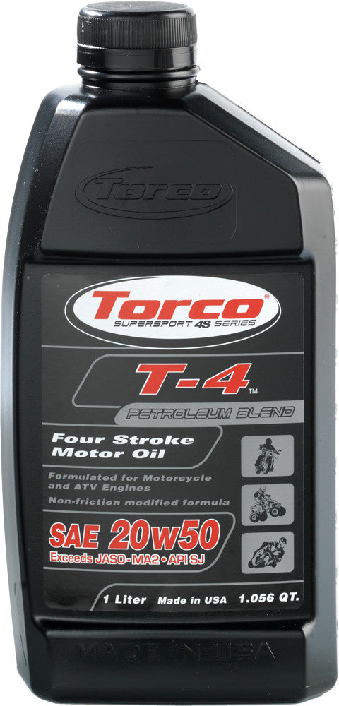 TORCO Motor Oil T-4 4-Stroke 20w50 55 Gal Drum T612050B