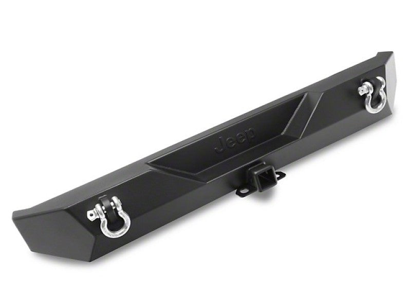 Officially Licensed Jeep 87-06 Jeep Wrangler YJ/TJ Trail Force HD Rear Bumper w/ Jeep Logo J164368