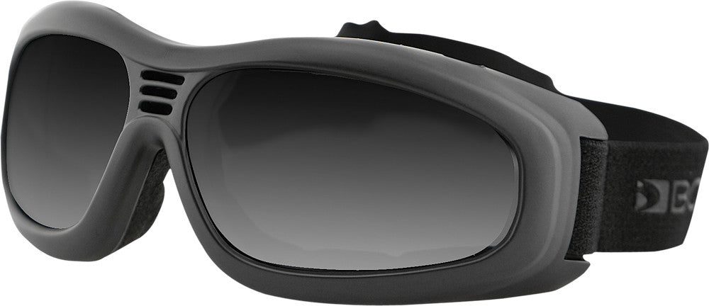 BOBSTER Touring Ii Sunglasses Black W/Smoke Lens BT2001