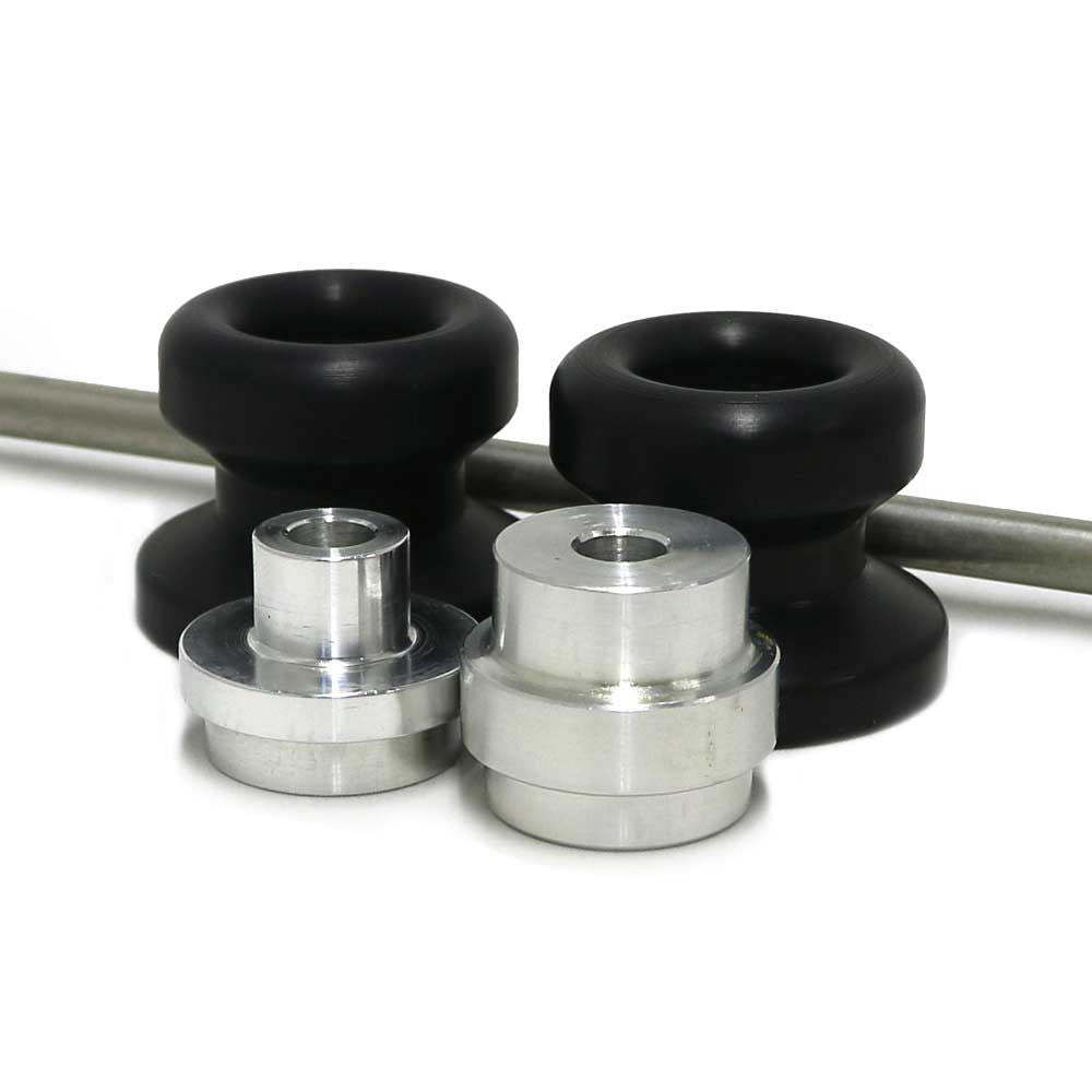 SHOGUN Front Axle Sliders Black 702-7779