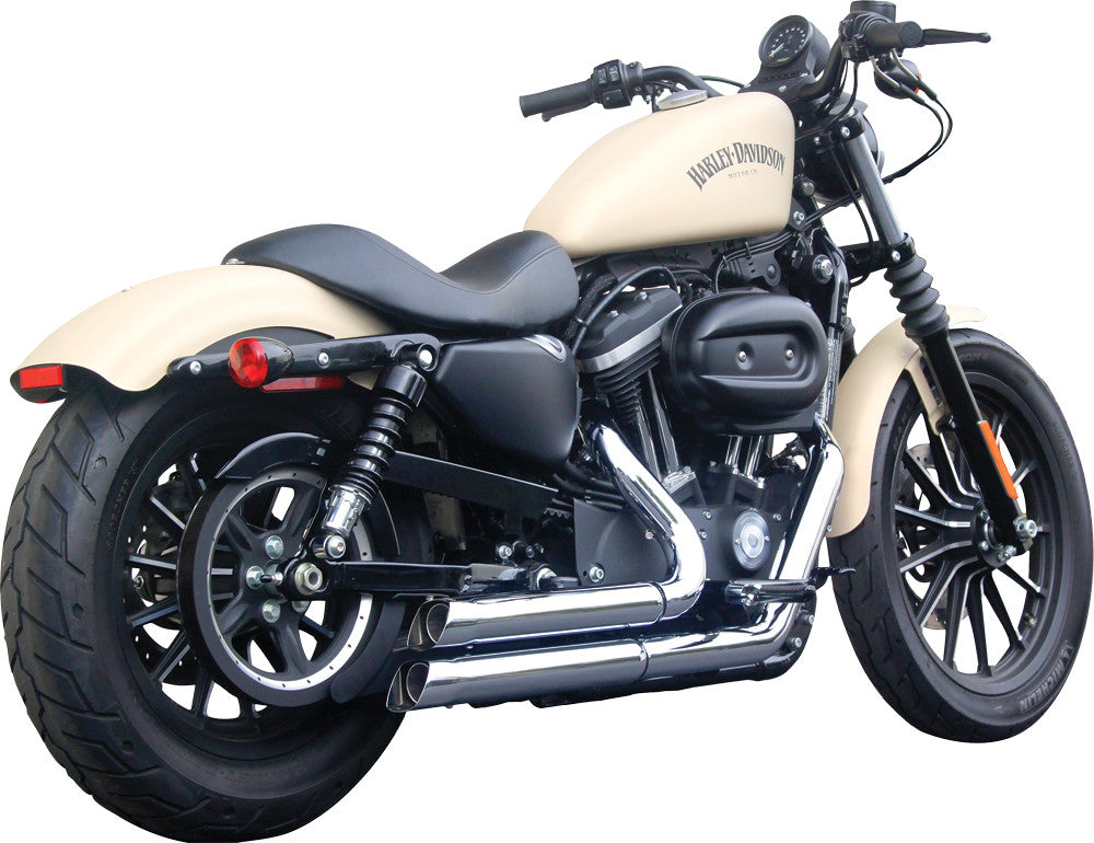 FIREBRAND-OLD Upstarts 2-In-2 Exhaust Chrome Xl 11-1005OLD