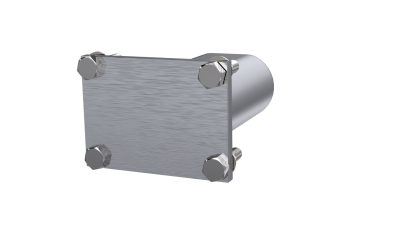 QTP 3in Weld-On QTEC Low Profile Conncetion Oval Tube Kit 10338