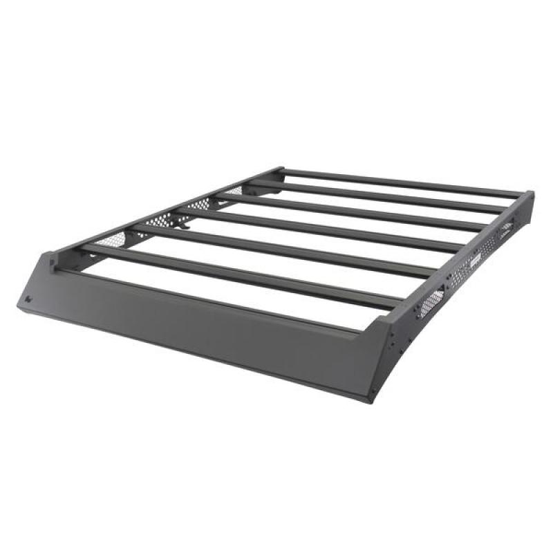 Go Rhino 16-23 Toyota Tacoma DC Ceros Low Profile Roof Rack - Tex. Blk 5933000T