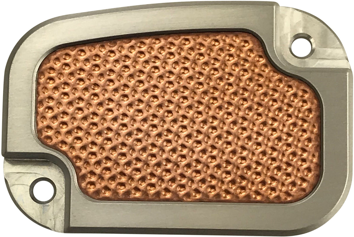 BRASS BALLS Master Cyl Cover Copper Natural Flh Flt 13-17 BB08-231
