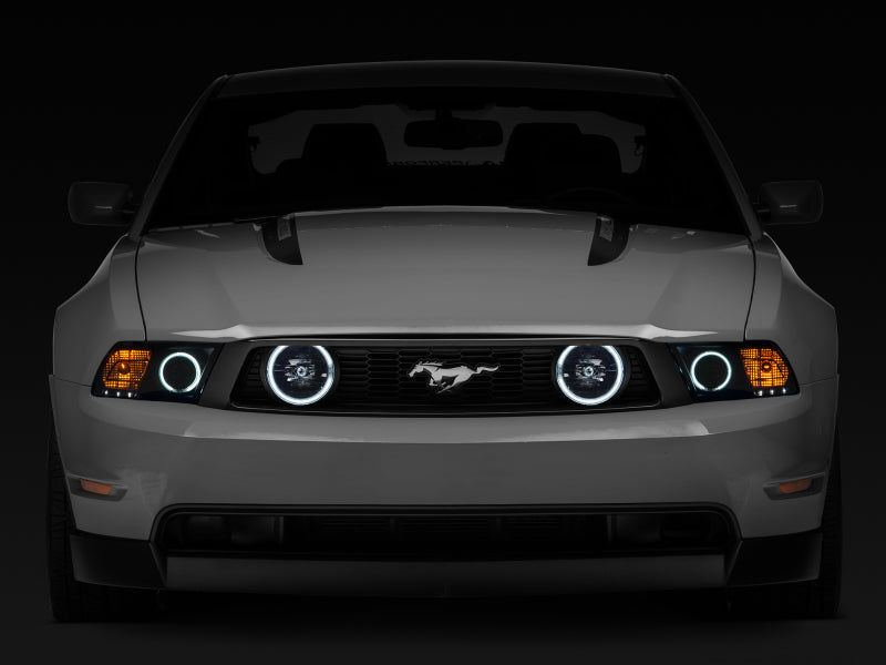 Raxiom 05-12 Ford Mustang GT LED Halo Fog Lights (Smoked) 49134