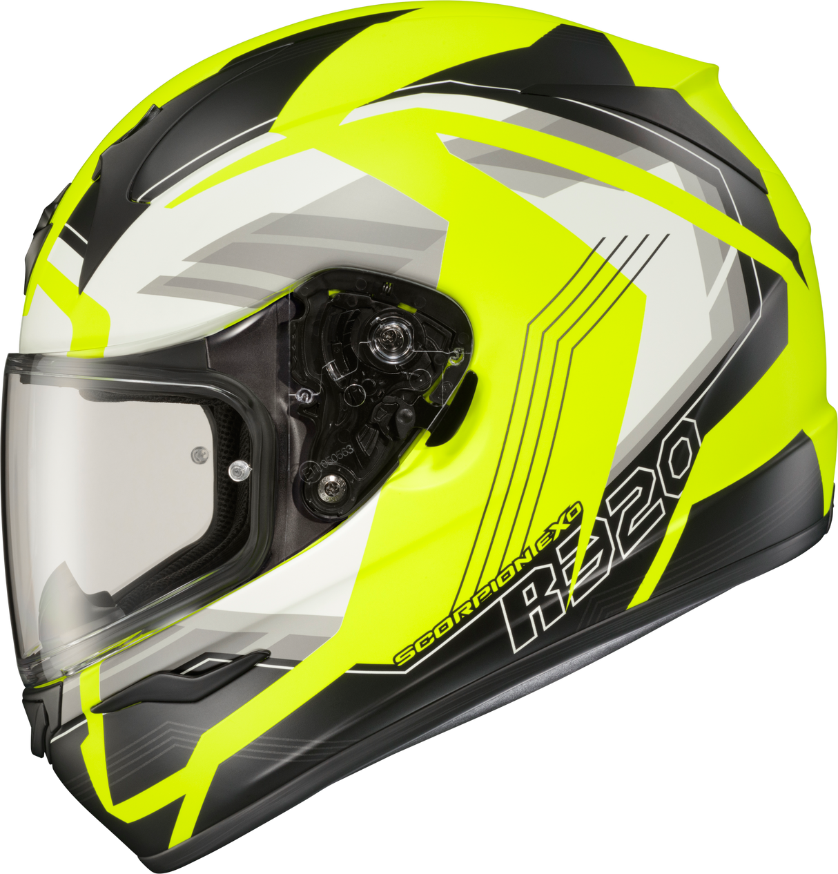 SCORPION EXO Exo-R320 Full-Face Helmet Hudson Hi-Vis Xl 32-2016