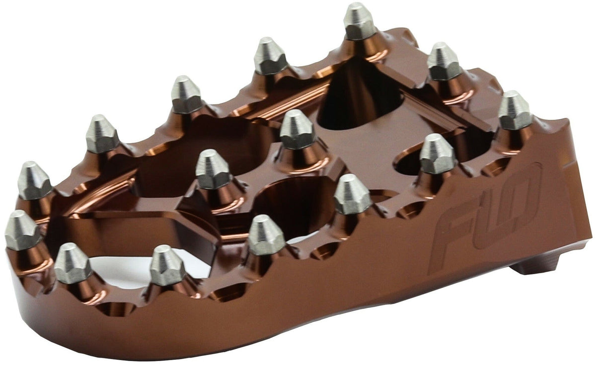 FLO MOTORSPORTS Touring Brake Pedal Tip Bronze HDBP-805-TIPBRZ