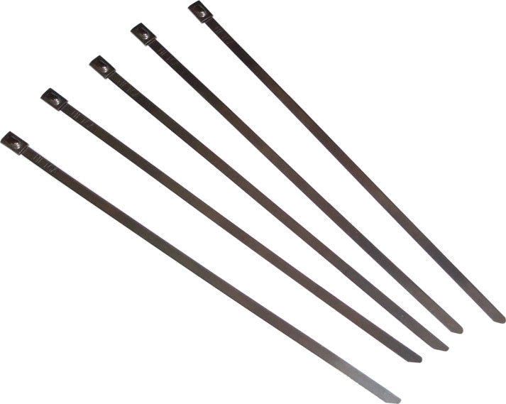 HELIX Stainless Steel Cable Ties 8" 5/Pk 304-0508
