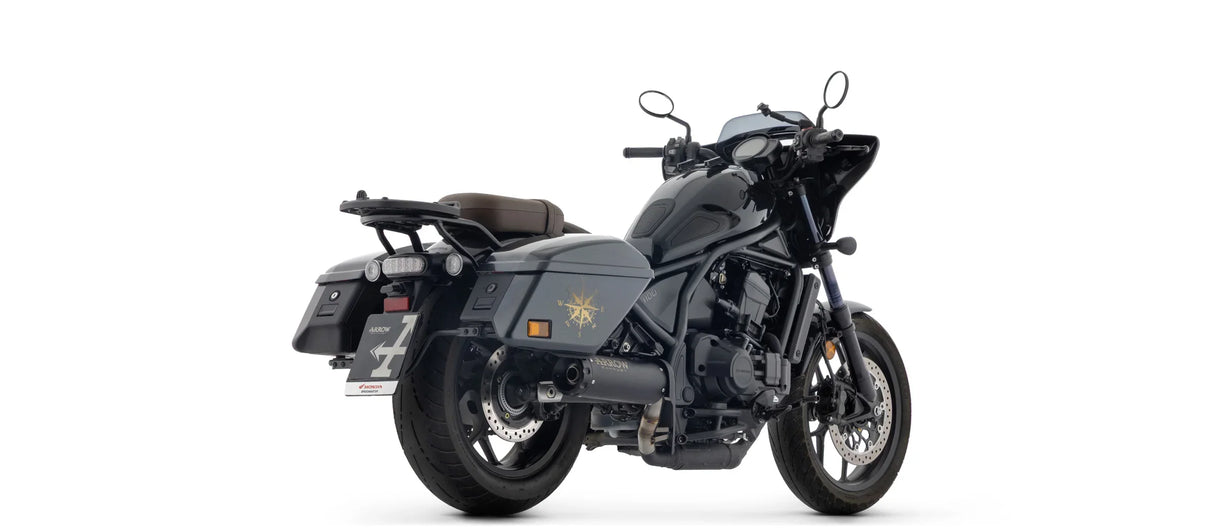 Arrow Honda Cmx 1100 Rebel T Dct E5+ 2025/2026 Rebel Nichrom Dark Exhaust - 74518rbn