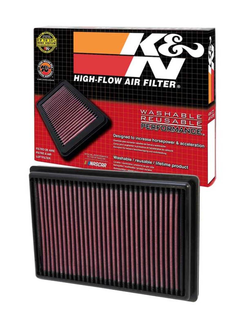 K&N 07 Nissan Sentra 2.0L-L4 Drop In Air Filter 33-2376