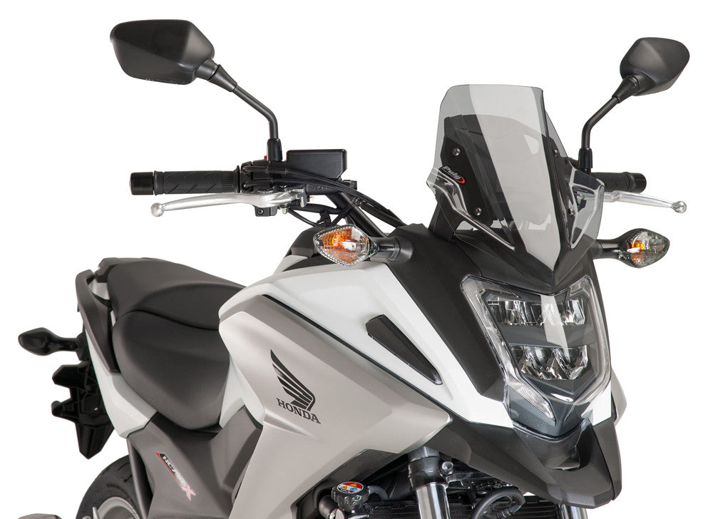 PUIG Windscreen Racing Smoke 8909H