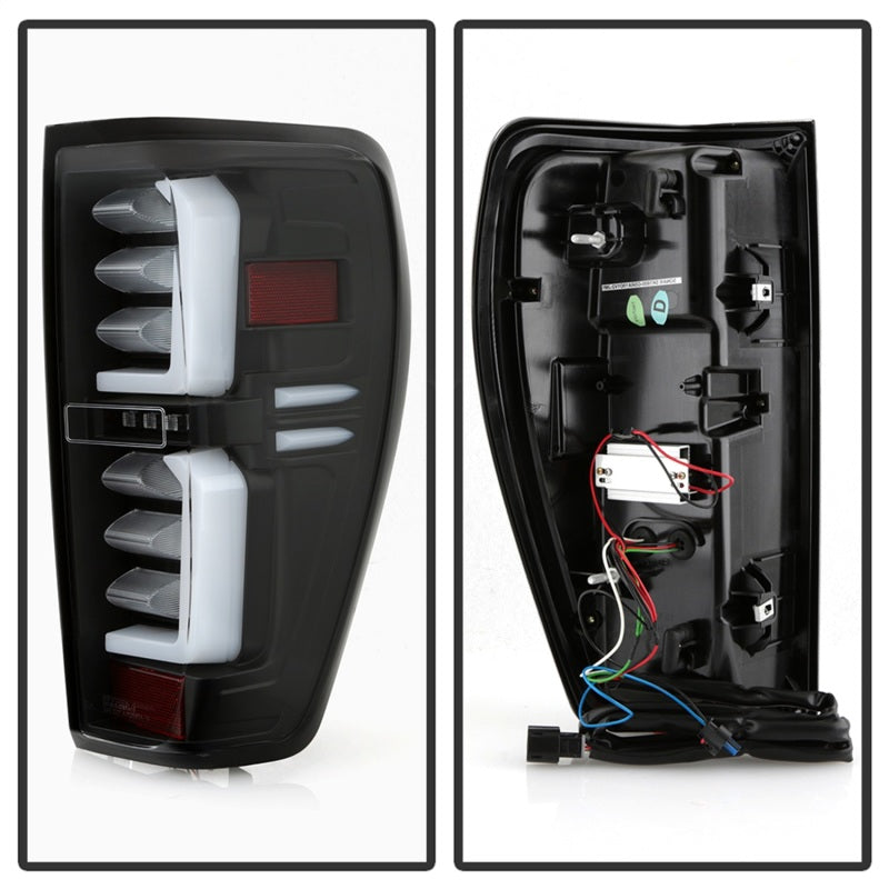 Spyder GMC Sierra 19-20 Incandescent Bulb Model Only LED Tail Lights - Black ALT-YD-GS19-LED-BK 5000286