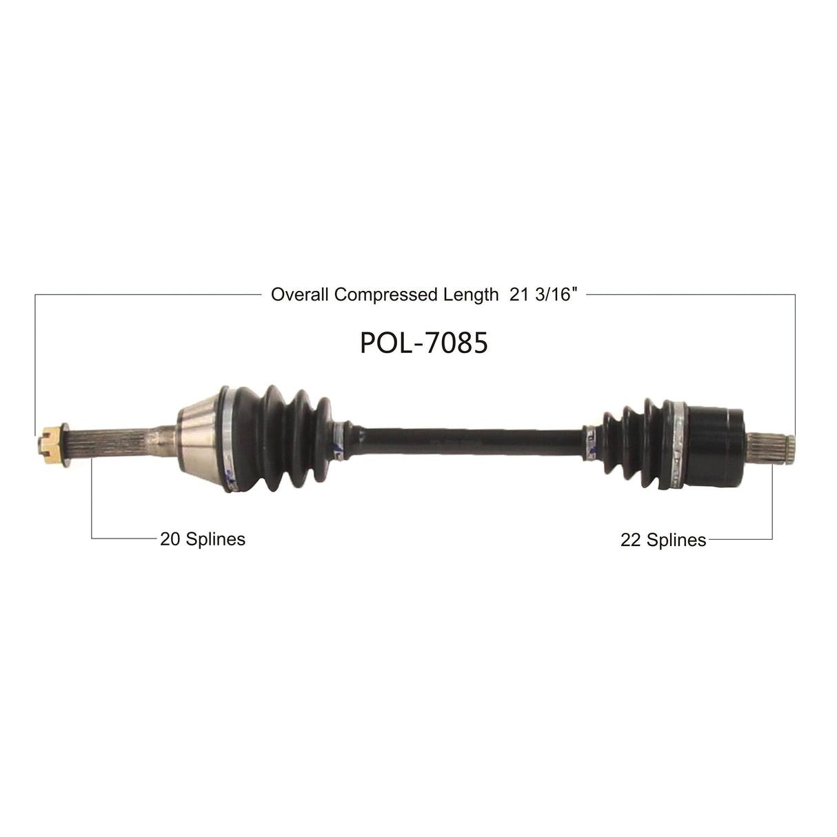 OPEN TRAILOe 2.0 AxlePOL-7085