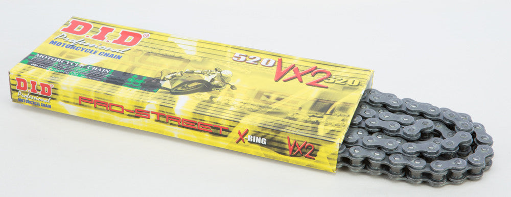 D.I.D Pro-Street 520vx2-90 X-Ring Chain 520VX2X90FB