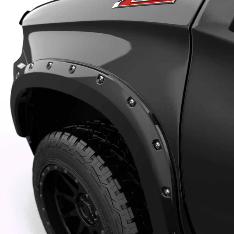 EGR 2023+ Chevrolet Silverado 1500 Bolt-On Look Fender Flares - Black (Set of4) 791654-GBA