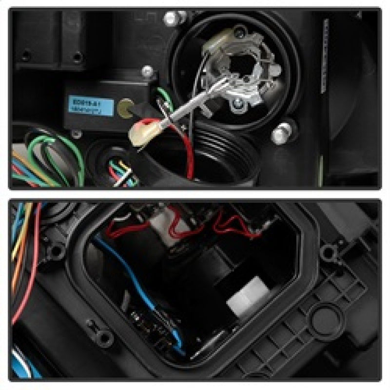 Spyder Lexus GS 300 / 350 / 450 06-11 Headlights - HID Model Only - Black PRO-YD-LG06-HID-DRL-BK 5082800