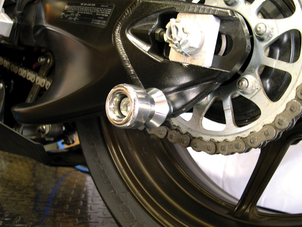SHOGUN Swingarm Sliders White 701-0610