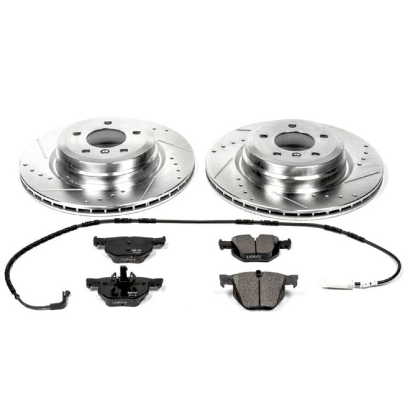Power Stop 2006 BMW 330i Rear Z23 Evolution Sport Brake Kit K045