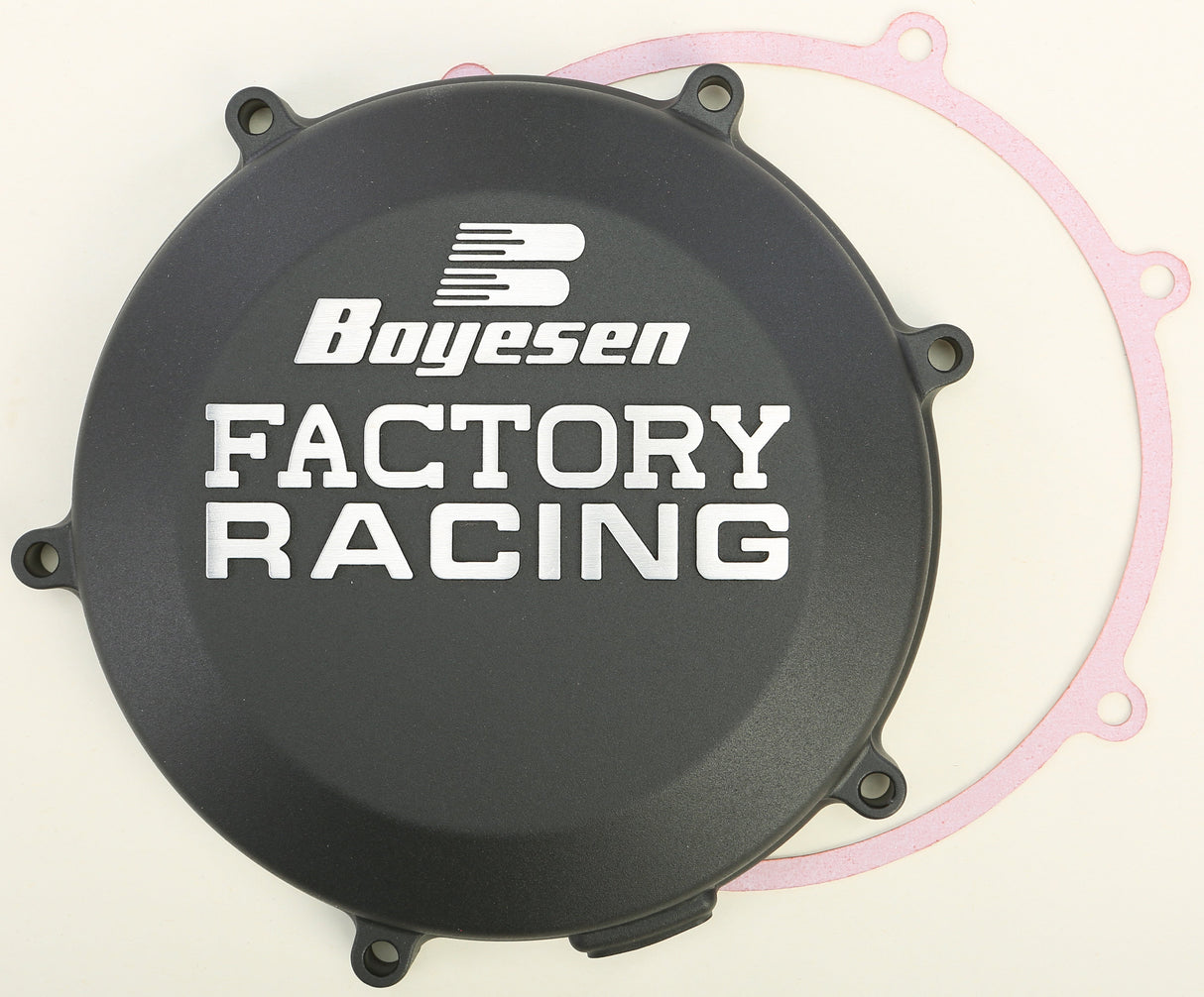 BOYESEN Motorcycle Clutch Cover Black CC-18AB