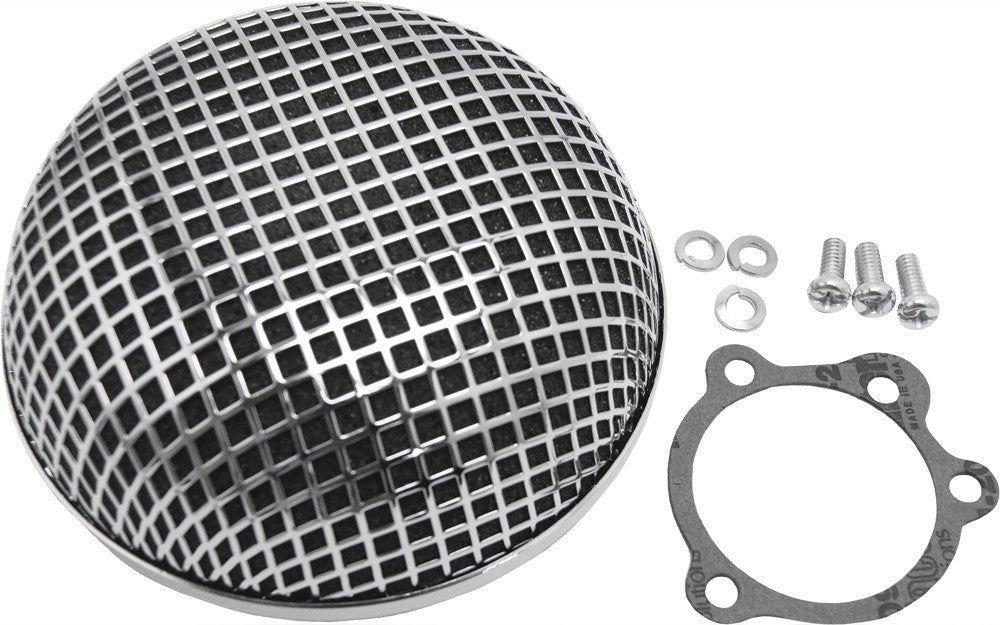 HARDDRIVE Round Mesh Air Cleaner Bendix Keihin (Exc Cv) Carbs 20-166
