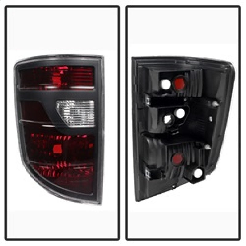 Xtune Honda Ridgeline Pickup 06-08 OEM Style Tail Lights Red Smoked ALT-JH-HRID06-OE-RSM 9033193