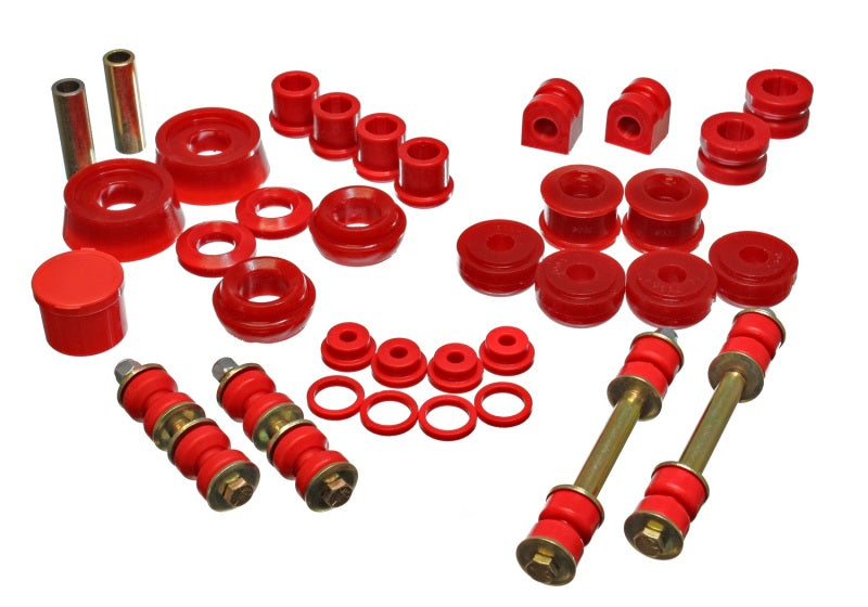 Energy Suspension 03-05 Dodge SRT-4 FWD Red Hyper-flex Master Bushing Set 5.18114R