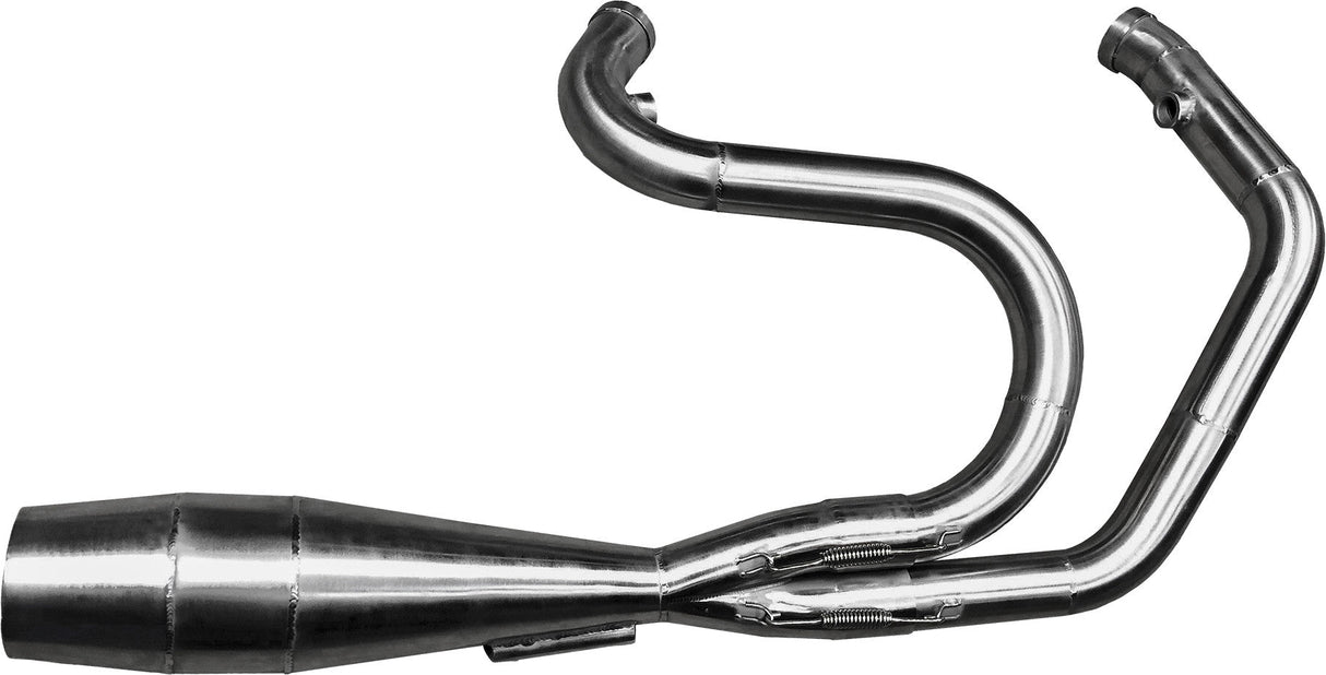 SAWICKI 2in1 Sportster Cannon Brushed Ss `04-17 930-01020