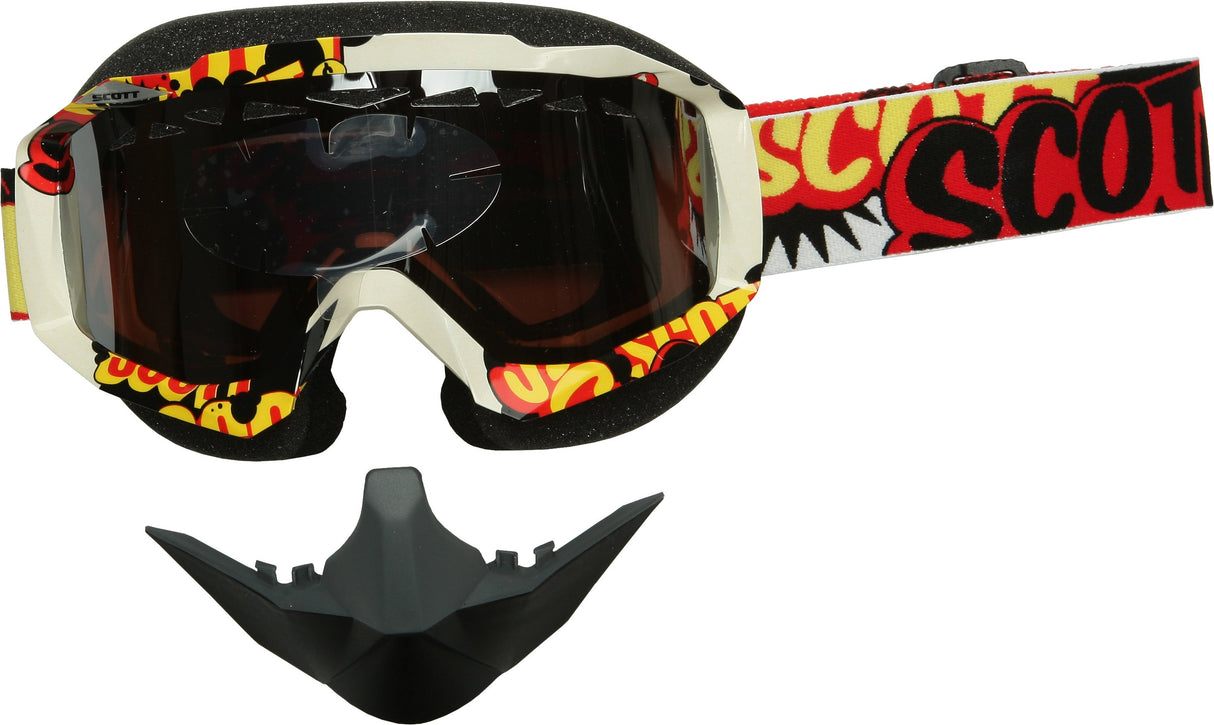 SCOTT Hustle Snocross Goggle Banter W/Chrome Lens 217784-2644015