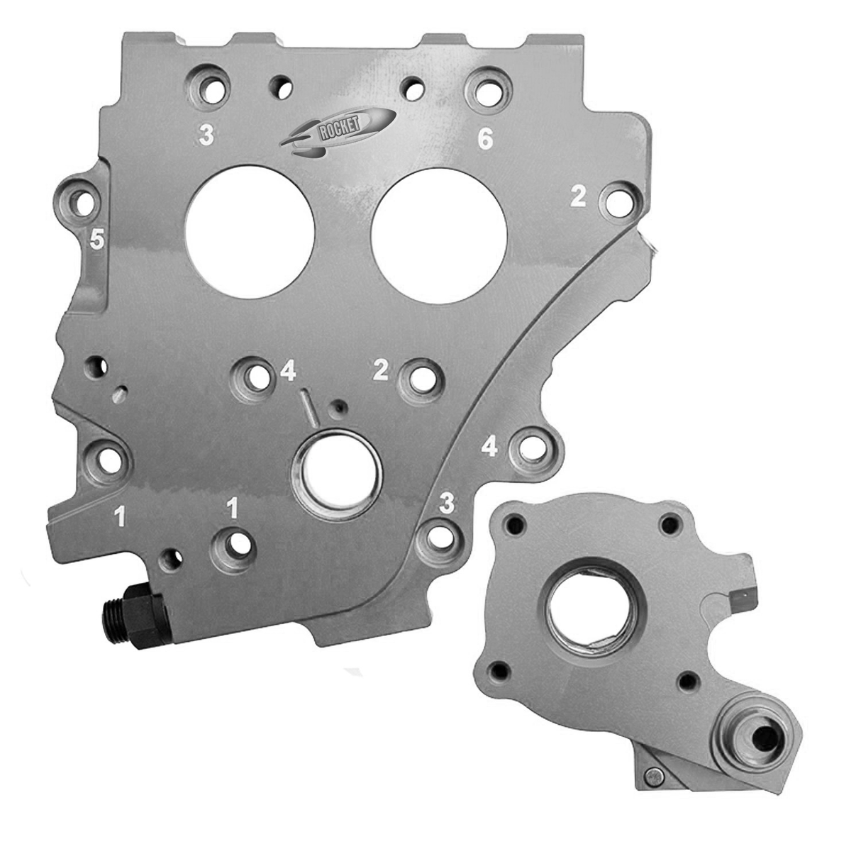 ROCKET PERFORMANCE GARAGE LLC Oil Pump And Cam Plate `07-17 Twin Cam 7-7100