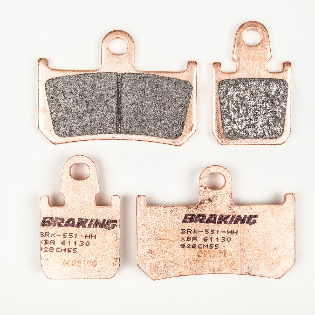 BRAKING Brake Pad Set Sintered Sport 928CM55