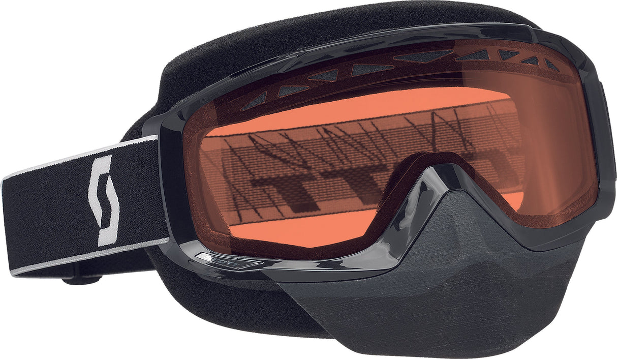 SCOTT Split Otg Snocross Goggle Black W/Acs Rose Lens 233687-0001108