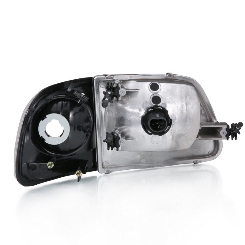ANZO 1997-2003 Ford F-150 Crystal Headlight G2 Clear With Parking Light 111438
