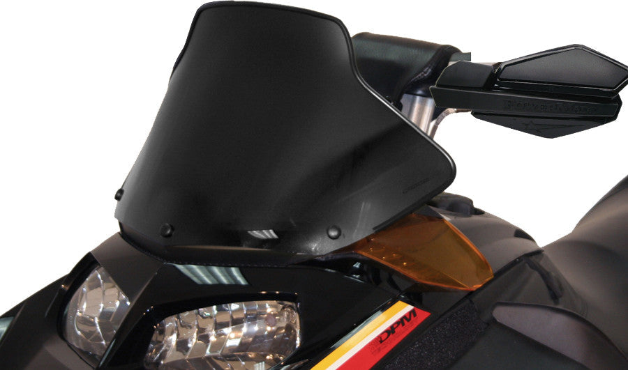POWERMADD Cobra W/S Mid Matte Blk 11" S-D Rev Hood Mtd Flyscreen 13030