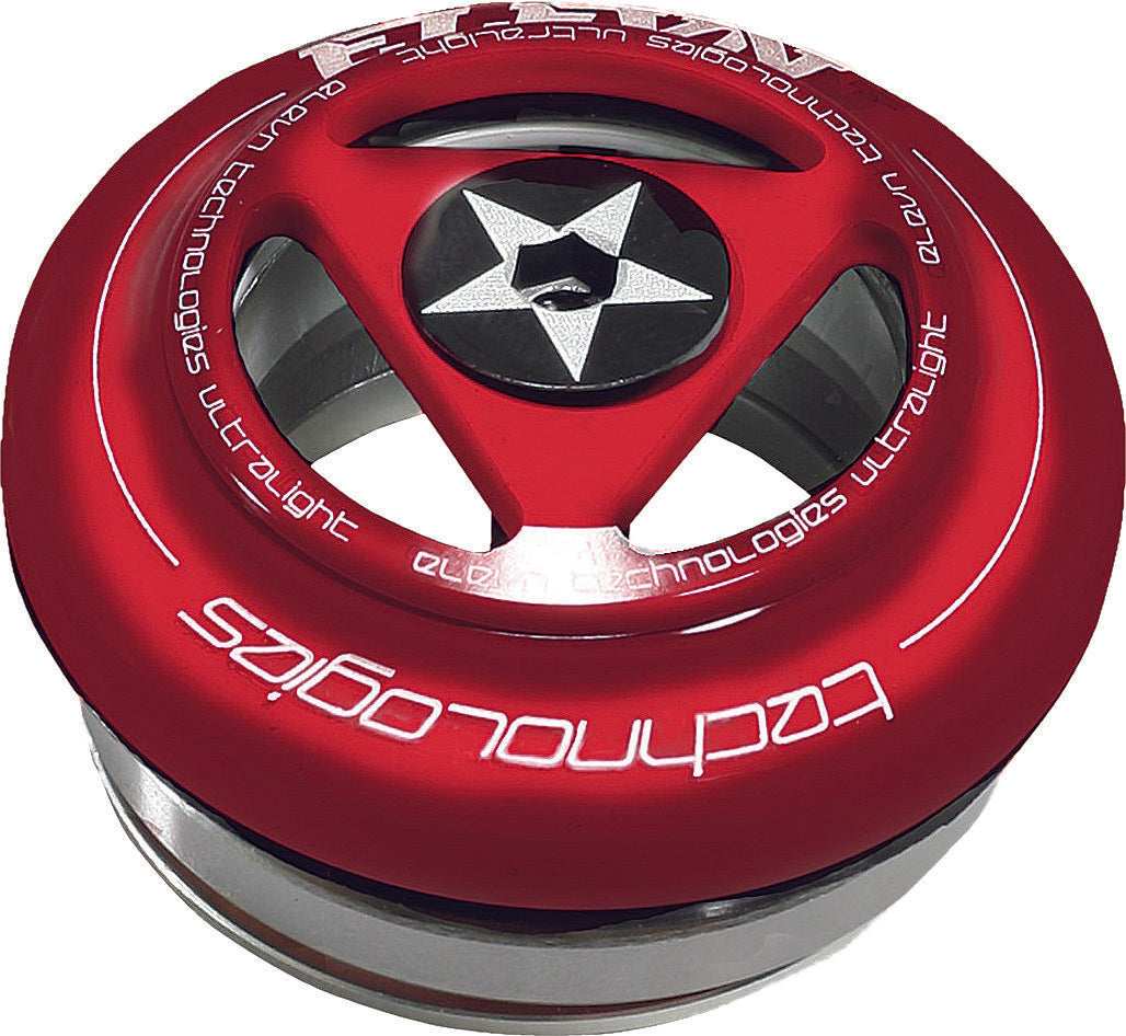 ELEVN Integrated Headset Semi-Sealed Red 1-1/8" ELHDS118RDRD