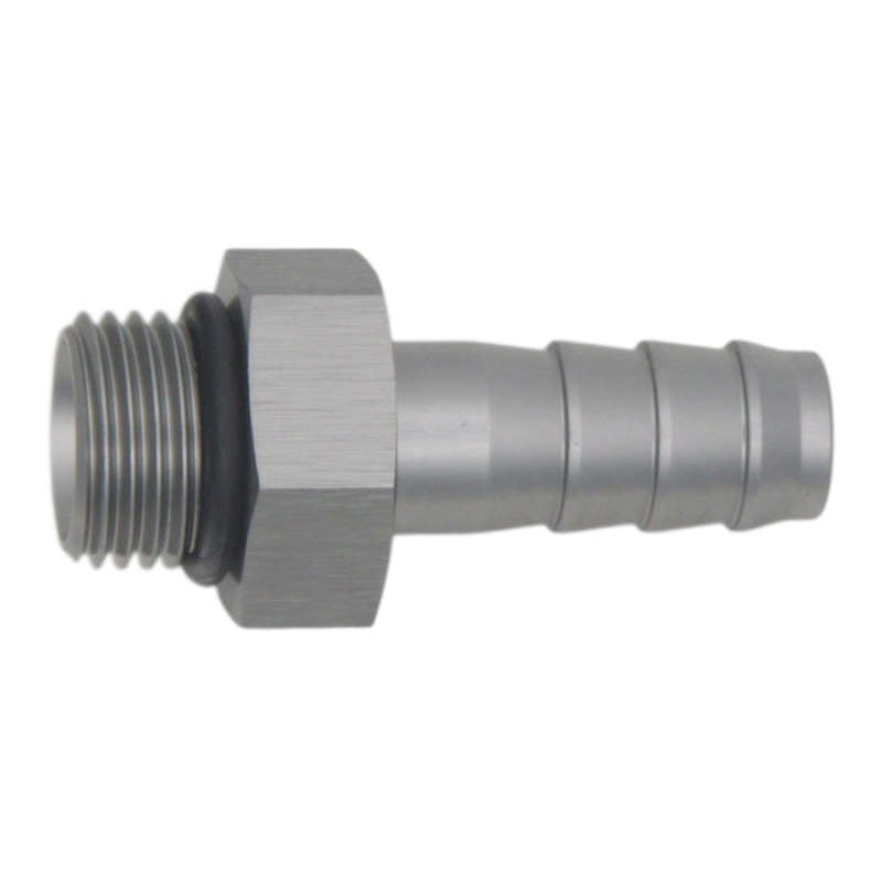 DeatschWerks 6AN ORB Male To 3/8in. Male Triple Barb Fitting (Incl. O-Ring) 06-02-0501