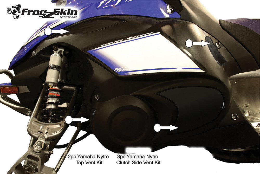 STRAIGHTLINE 3/Pk Vent Kit Yam S/M F0083