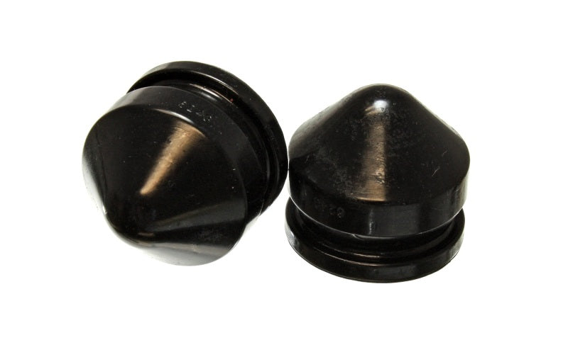 Energy Suspension 02-05 Dodge Ram 1500 2WD Black Front Bumper Stop Set 5.6112G