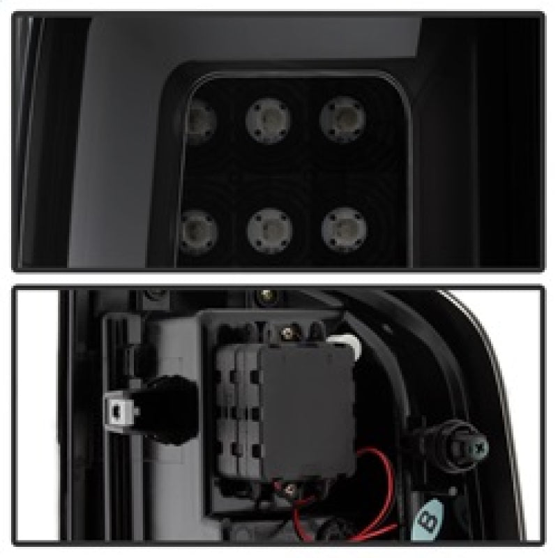 Spyder Chevy Colorado 2015-2017 Light Bar LED Tail Lights - Black Smoke ALT-YD-CCO15-LED-BSM 5085252
