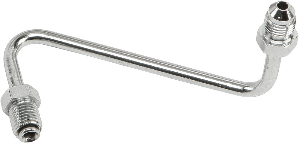 GOODRIDGE Jic To -3 Tube Adapter S-Bend Chrome 3/8" P666-03CH