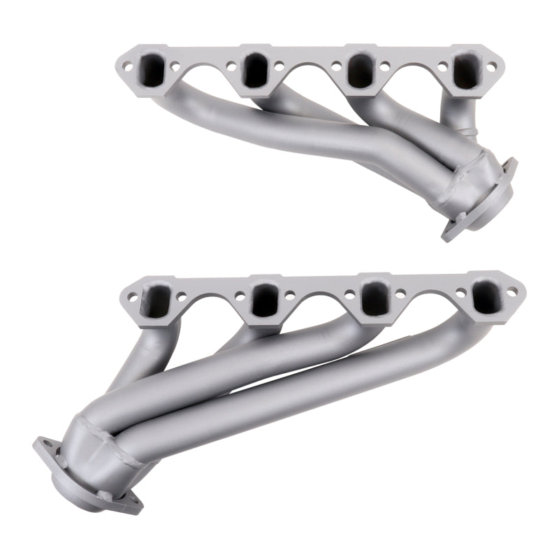 BBK 79-93 Mustang 351 Swap Shorty Unequal Length Exhaust Headers - 1-5/8 Titanium Ceramic 1511