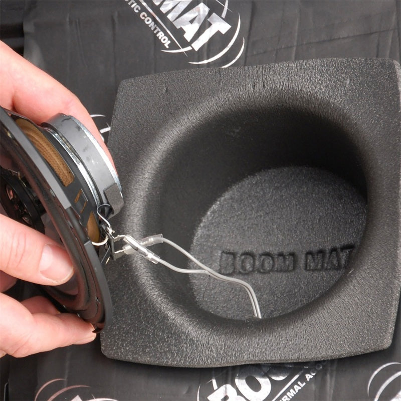 DEI Speaker Baffles 5.25in Round 6.5in Wide 6.5 Height 2.5in Deep Pair 50321