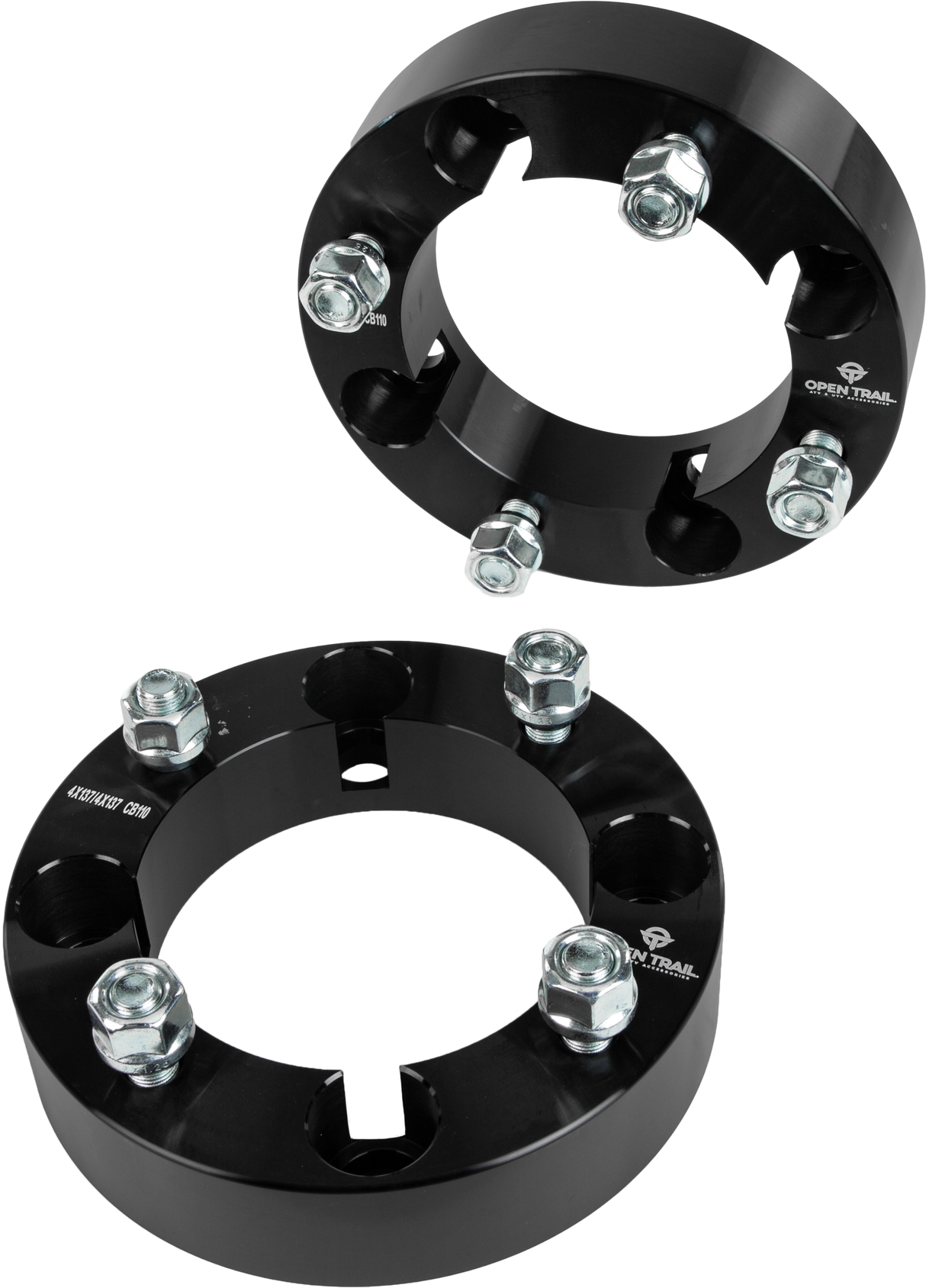 OPEN TRAILWheel Spacer 1.5" 4/137 Stud: 12mm X 1.25mmAC-06656-1BK