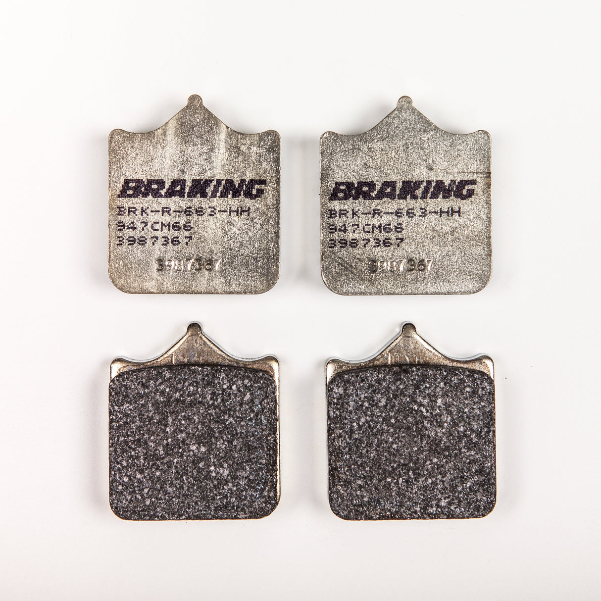 BRAKING Brake Pad Set Sintered High Performance 947CM66