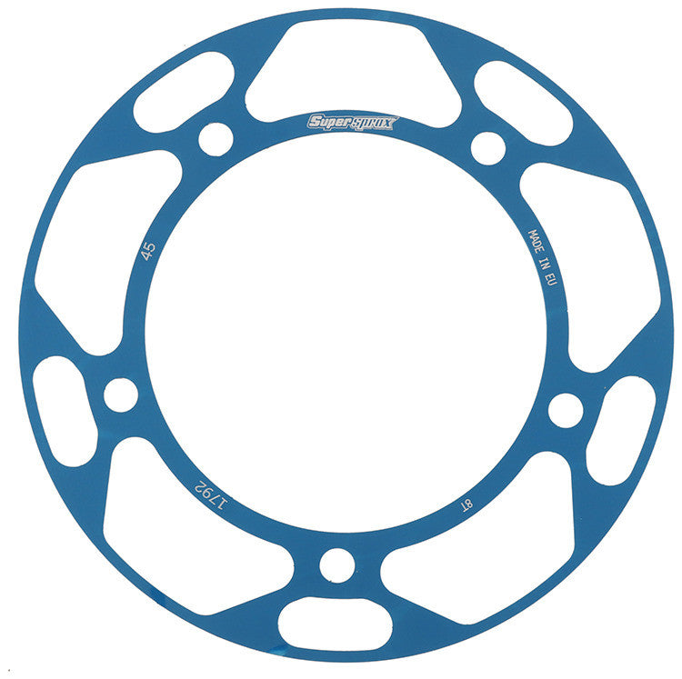SUPERSPROX Rear Edge Sprkt Color Disk Alu 45t-525 Blu Hay/Suz/Tri RACD-1792-45-BLU