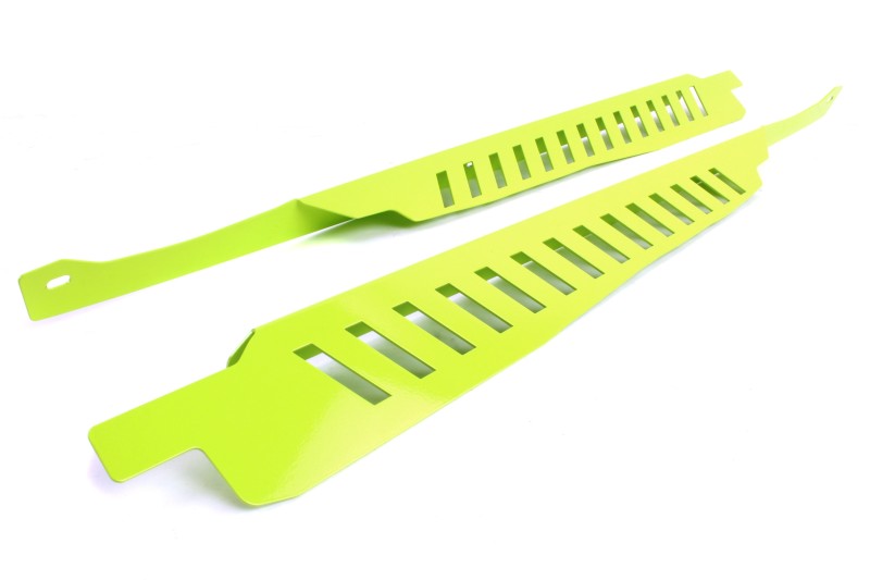 Perrin 11-14 Subaru WRX/STI Fender Shroud Set - Neon Yellow PSP-ENG-549NY