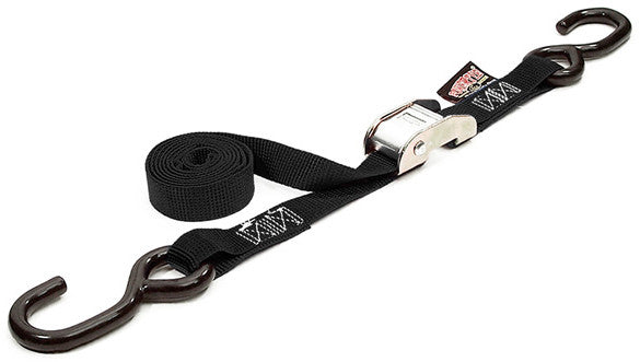 POWERTYE Tie-Down Cam S-Hook 1"X144" Black Each 22122 EACH
