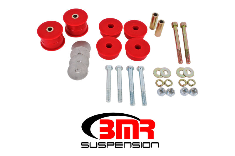 BMR 15-17 S550 Mustang Differential Bushing Kit (Polyurethane) - Red BK049
