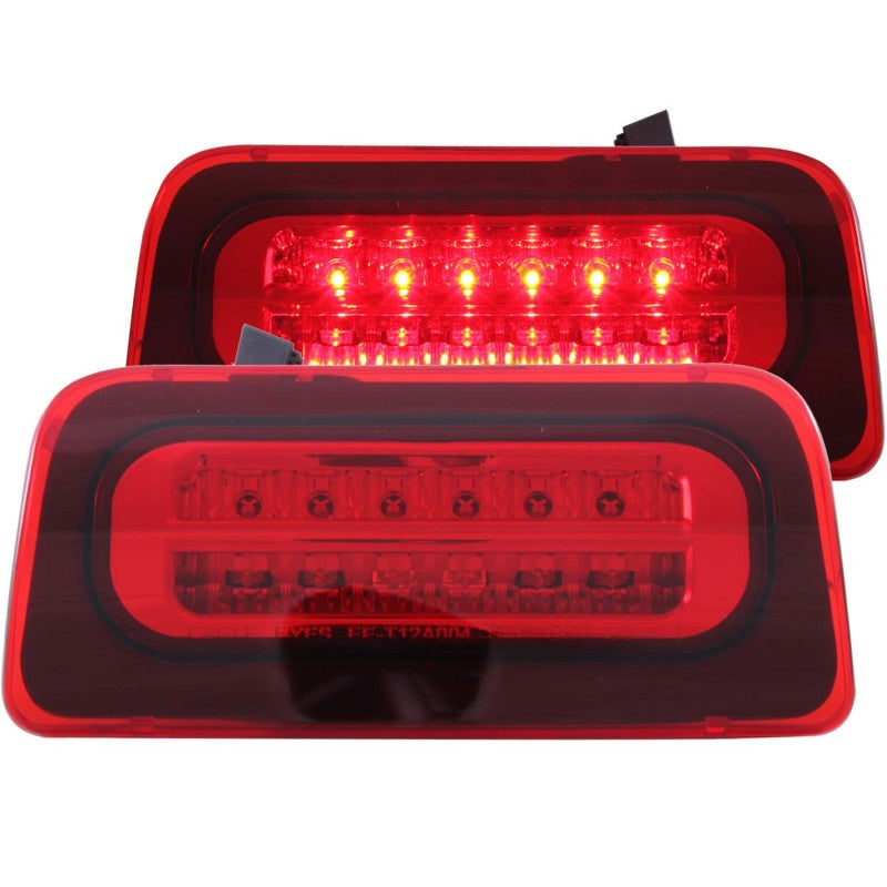 ANZO 1995-2005 Chevrolet S-10 LED 3rd Brake Light Red/Clear 531020